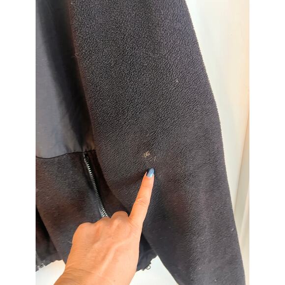 The North Face Black Denali Fleece 800 Polartec Full Zip Up Jacket Size Large - Picture 9 of 9